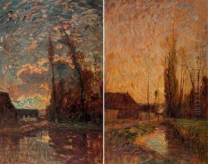 Paysage (+ Untitled (sketch), Verso)