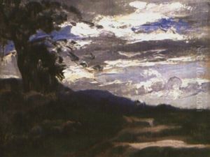 Un Ciel D'orage by Auguste Francois Ravier