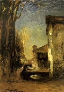 Allee Des Tilleuls A Cremieux by Auguste Francois Ravier