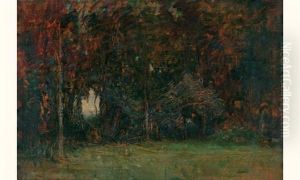 Clairiere A L'oree D'un Bois