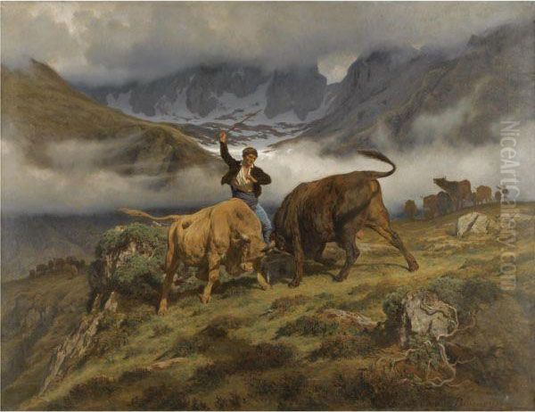 Le Combat, Souvenir Des Pyrenees - view 1