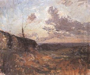 Paysage Du Dauphine by Auguste Francois Ravier