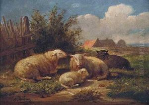 Zwei Gemalde by Auguste Bonheur