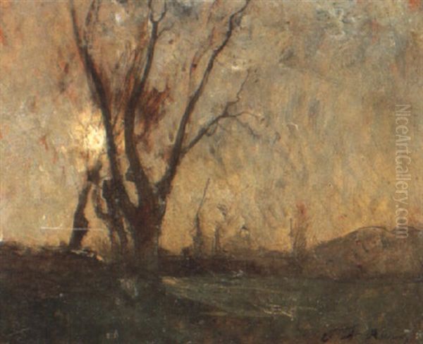 Crepuscule A L'etang - view 1