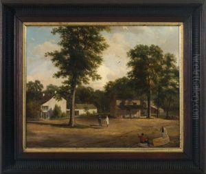 Village Crossroads, Myerstown, Virginia by Albert Leighton Rawson