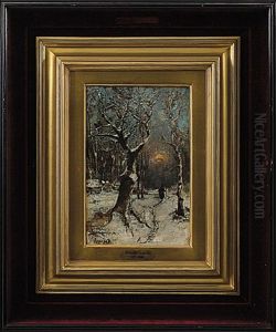Paesaggio Innevato by Lodovico Raymond
