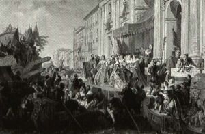 Venetian Wedding Party