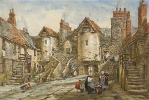A Quiet Back Street by Louise J. Rayner