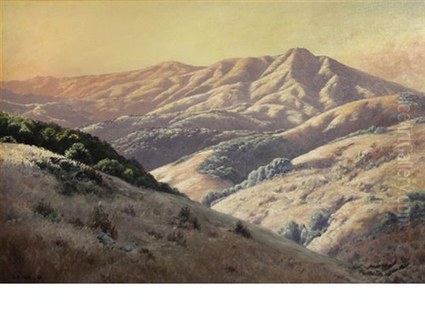 Mount Tamalpais From Near Mill Valley, Marin County, California - view 1