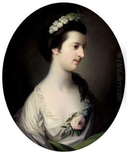 Portrait Of Elizabeth Dashwood, Later Duchess Of Manchester by Katherine Read