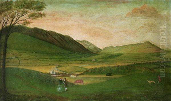 St. John In The Vale, Cumberland, With Threlkeld Old Bridge View - view 1
