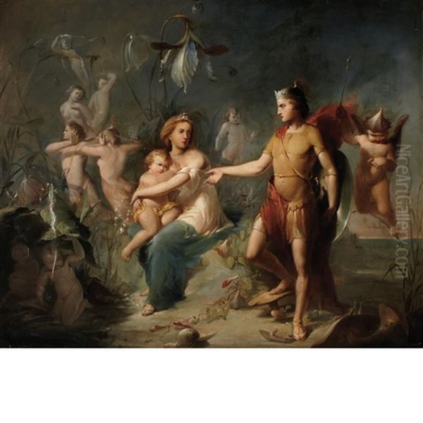 A Midsummer Night's Dream: The Conflict Of Titania And Oberon - view 1