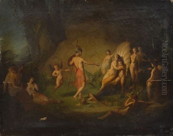 Titania And Puck (midsummer Night's Dream) - view 1