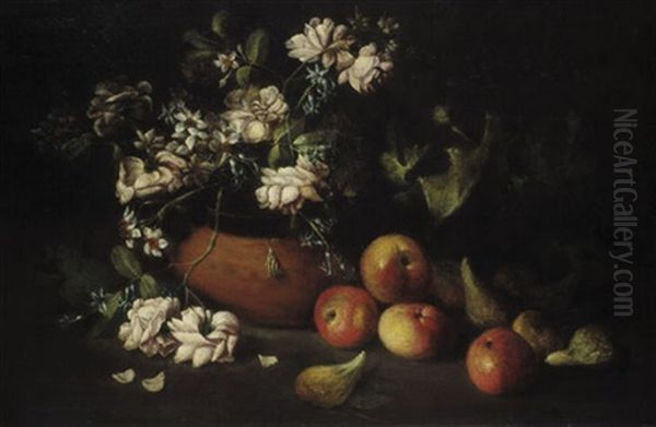 Fruchte- Und Blumenstilleben - view 1