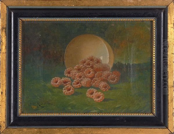 Still Life Of Raspberries - view 1