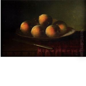 Still Life With Peaches by Carducius Plantagenet Ream
