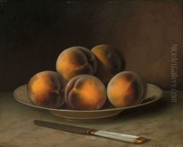 Peaches On A Plate - view 1