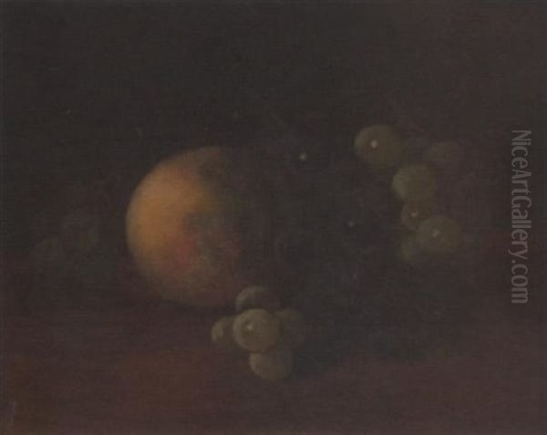 Still Life With Grapes And Peach - view 1