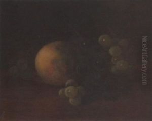 Still Life With Grapes And Peach Still Life With Grapes And Peach