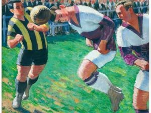 Football by Ignace Francois Bonhomme