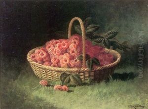 A Basket Of Raspberries by Carducius Plantagenet Ream