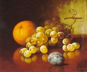 Oranges, Grapes And Plums by Carducius Plantagenet Ream