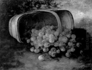 Cherries In An Overturned Basket