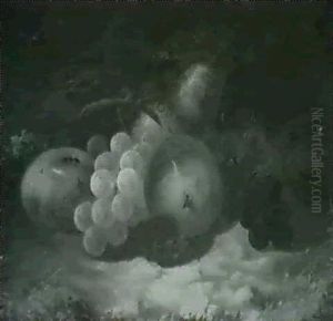 Still Life With Apples, Grapes And Pears by Carducius Plantagenet Ream