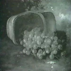 Cherries In An Overturned Basket
