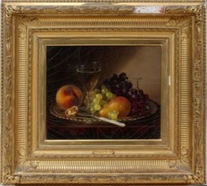Fruit & Wine Still Life by Morston Constantine Ream
