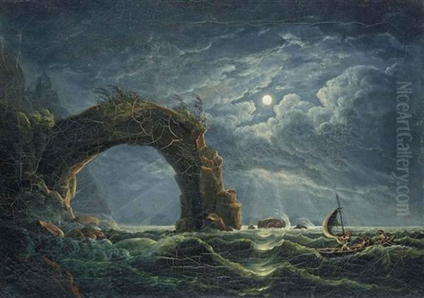 Stormy Seas Around The Arco Di Miseno - view 1