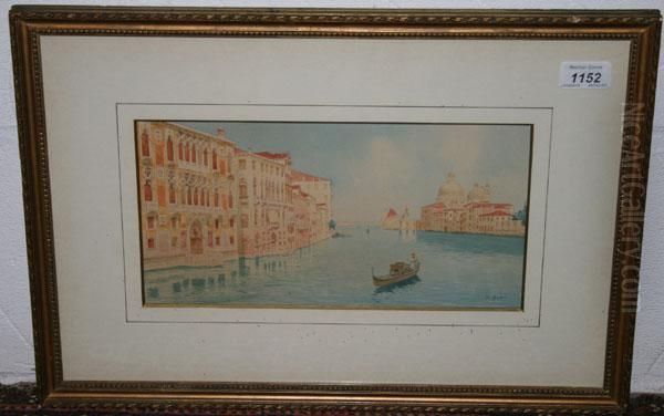 View Of The Grand Canal, 
Venice - view 1