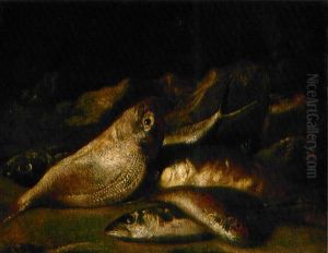 Bodegon De Peces by Giovanni Battista Recco