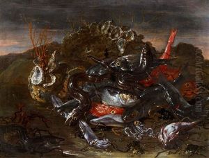 Still Life With Sea Creatures by Giuseppe Recco