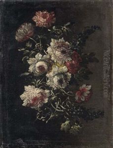 Mazzo Di Peonie E Glicine Mazzo Di Peonie E Glicine