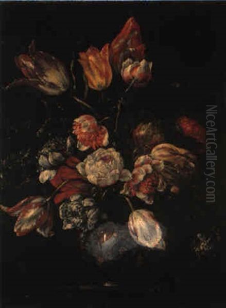 Vaso Di Anemoni E Tulipani - view 1