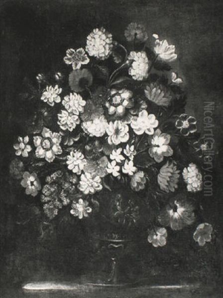 A Still Life Of Flowers In A Vase - view 1