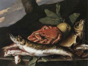 Stilleben Mit Meeresfruchten by Giuseppe Recco