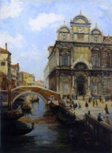Venedig, Ospedale by Peter Emil Recher