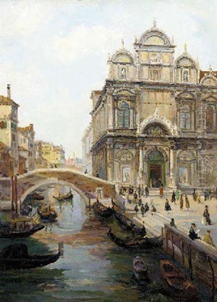 A Venetian Canal - view 1