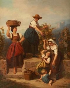 Vendangeuses by Hermine Von Reck
