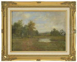 Scene Near Rockland Lake by Gardner Arnold Reckard