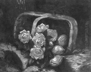 Basket Of Roses by Gardner Arnold Reckard