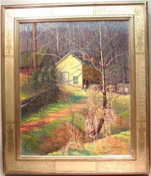 Spring Landscape, New Hope, Pa. - view 1