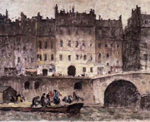 A Barge On The Seine by Stanley L. Reckless