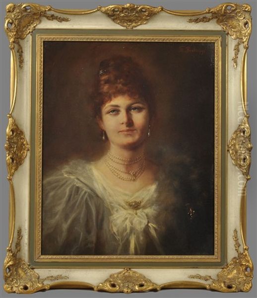 Bildnis Einer Dame Mit Perlenschmuck - view 1
