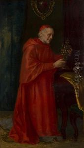 Portrait Of Cardinal With Covered Chalice