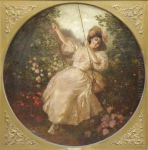 Beauty On Swing