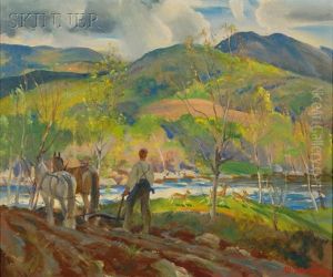 Ploughing The Fields by Macivor Reddie