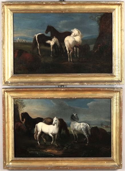 Horses Grazing - view 1